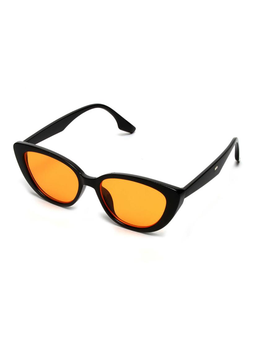 mespee eyewear | orange cat eye | branded latest & stylish sunglasses |100% uv protected | women | large | msp 58031 c8 - 21128962 - Standard Image - 1
