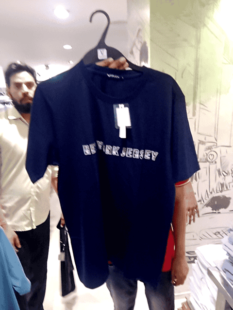 navy blue poly cotton tshirt - 21130408 - Very Small Image - 1