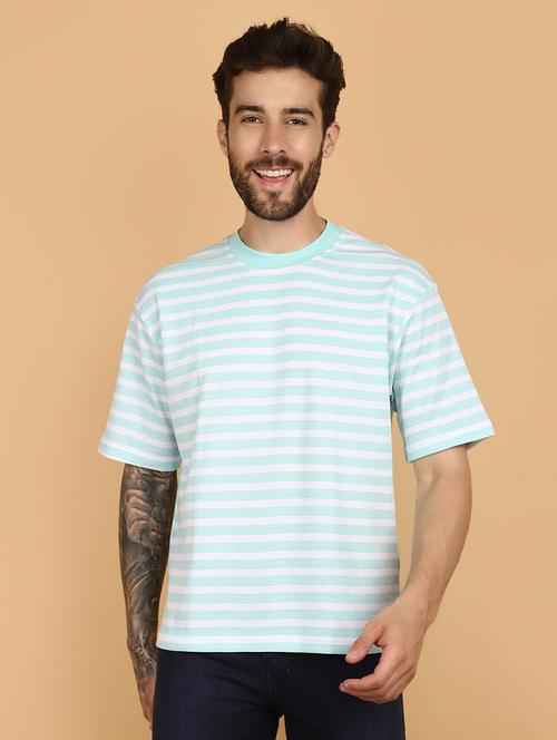 white cotton all over print t-shirt - 21130967 - Very Small Image - 1