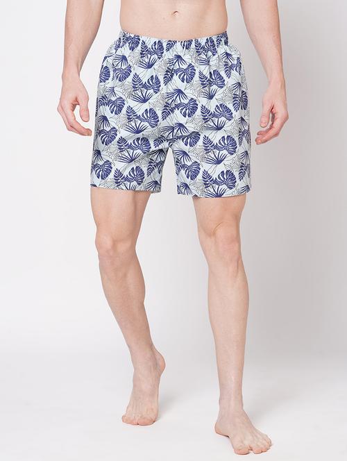 men printed mid rise shorts - 21134773 - Very Small Image - 1