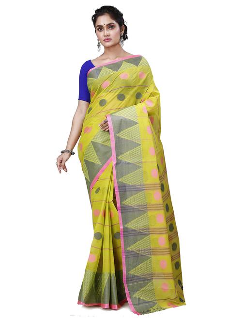 women self design handloom saree - 21137176 - Very Small Image - 1