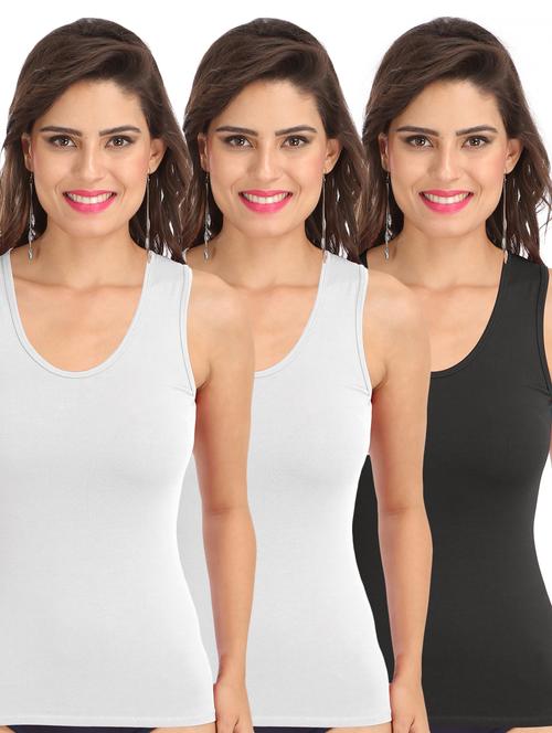 pack of 3 solid camisoles - 21140431 - Very Small Image - 1