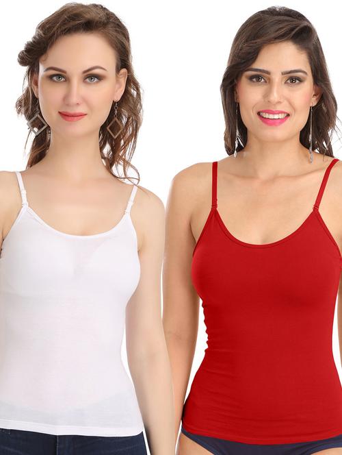 pack of 2 solid camisoles - 21140764 - Very Small Image - 1