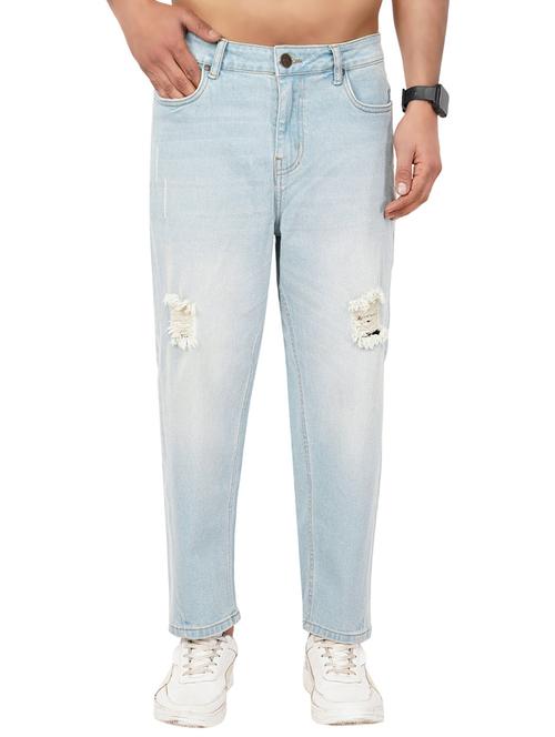 solid light blue denim jeans - 21145362 - Very Small Image - 1