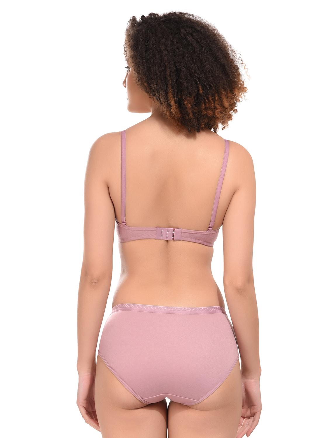 pack of 2 multi coloured hosiery bra and panty set - 21145549 - Standard Image - 6