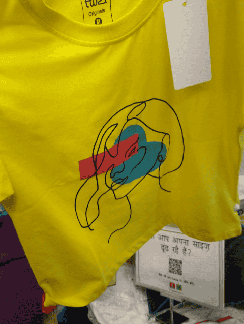 yellow poly cotton tshirt - 21151721 - Very Small Image - 1