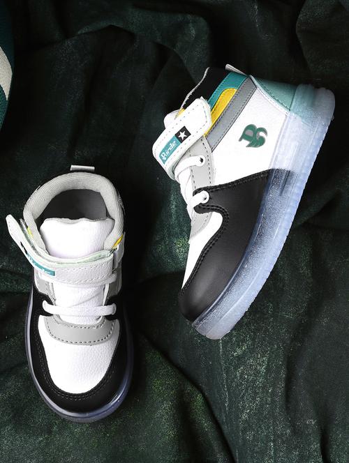 kids white color block sneaker - 21153343 - Very Small Image - 1