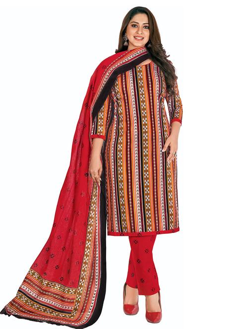 printed kurta bottom with dupatta - 21154307 - Very Small Image - 1