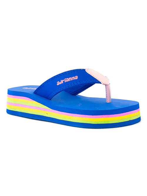 blue detailed flip flop slippers  - 21167447 - Very Small Image - 1