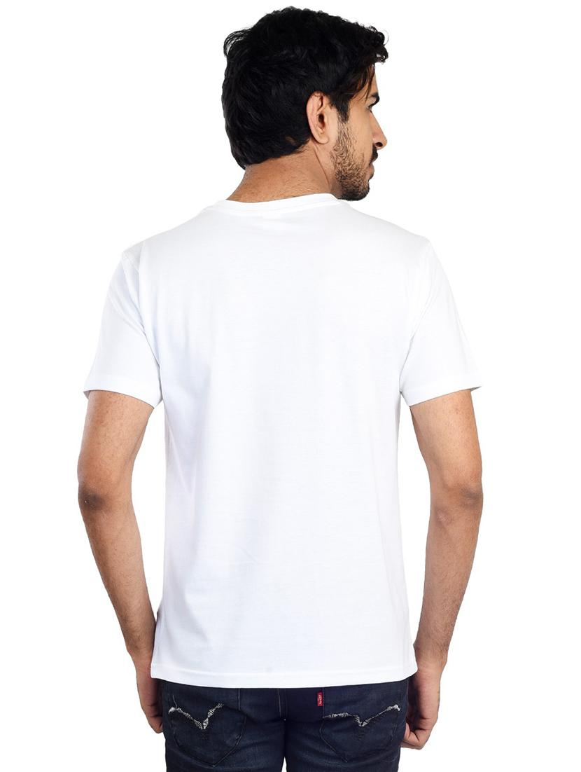 men round neck plain t-shirt - 21170184 - Zoom Image - 2