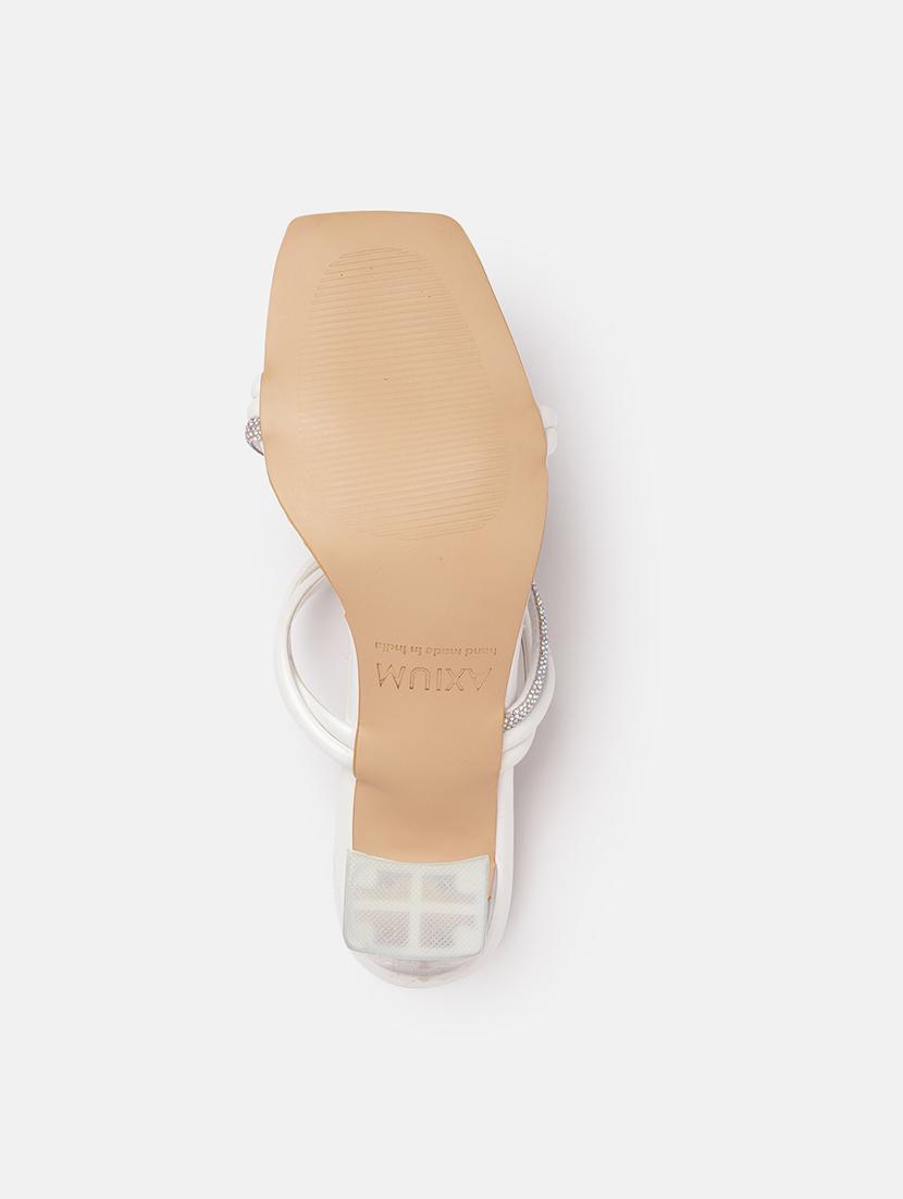 women white slip on sandals - 21173995 - Standard Image - 4