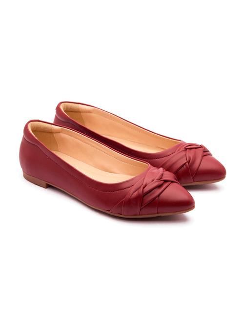 women red slip on ballerina - 21176493 - Very Small Image - 1