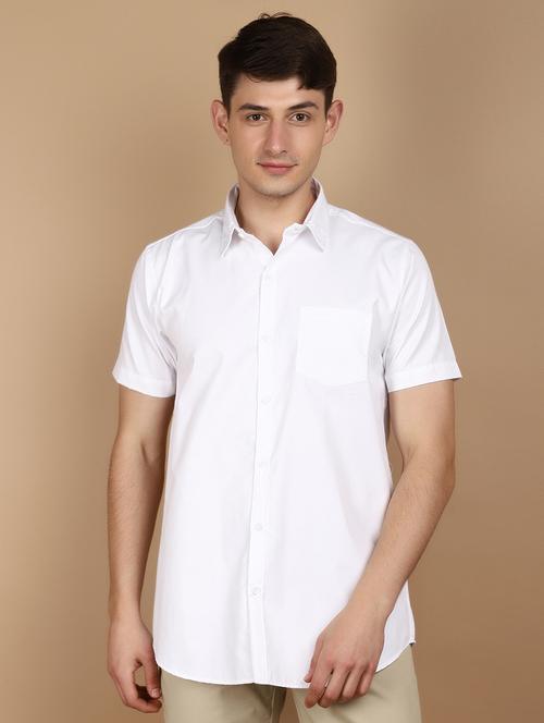 men collared short sleeves casual shirt - 21177100 - Very Small Image - 1