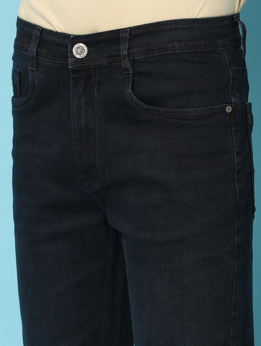 men mid rise plain denim jeans - 21177159 - Zoom Image - 5