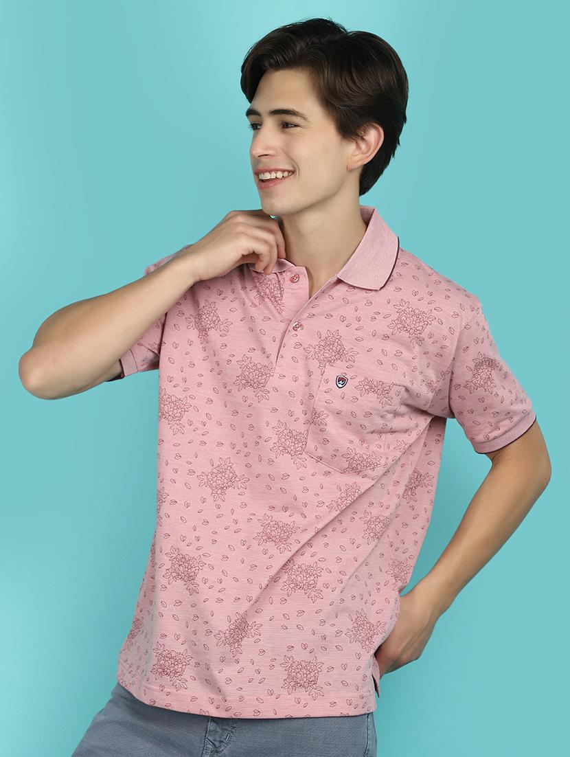 pink cotton all over print tshirt - 21177865 - Standard Image - 2