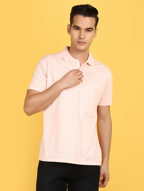 men self design polo t-shirt - 21178020 - Very Small Image - 1