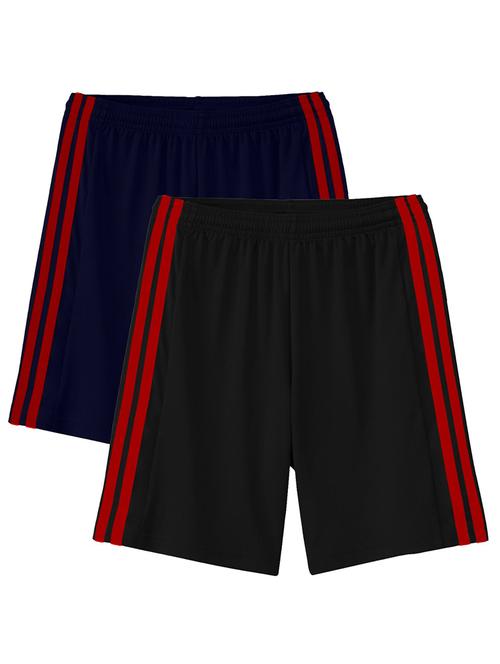 boys pack of 2 mid rise shorts - 21179125 - Very Small Image - 1