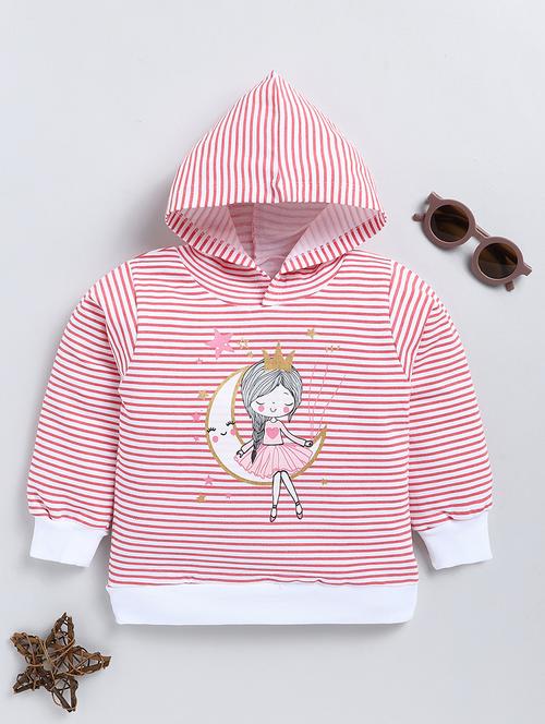 pink cotton all over print sweatshirt - 21180639 - Very Small Image - 1