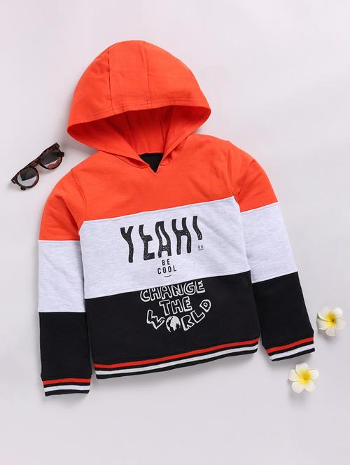 kids long sleeve hooded sweatshirt - 21180682 - Very Small Image - 1