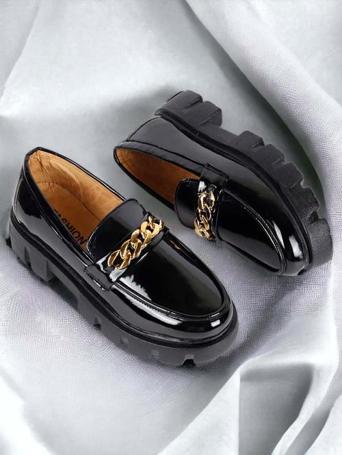 black slip on casual shoe - 21180919 - Very Small Image - 1