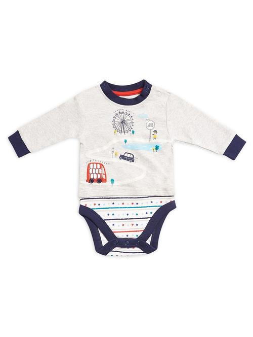 infant  printed romper - 21181928 - Very Small Image - 1