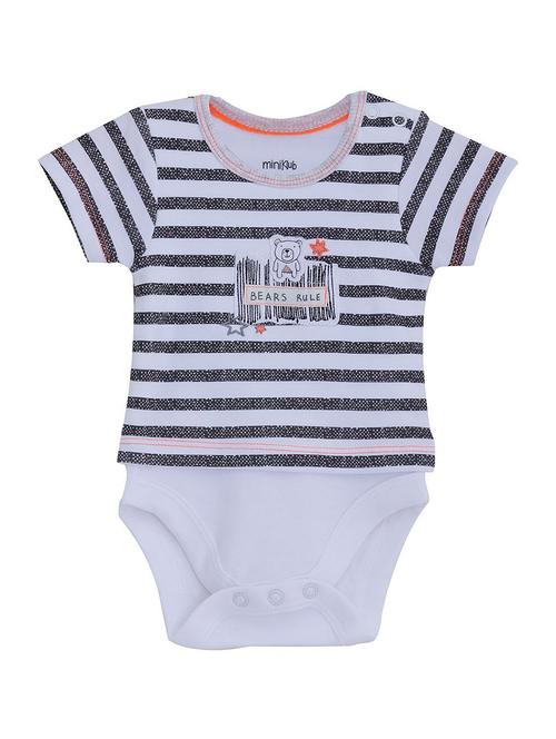 infants printed cotton romper - 21182041 - Very Small Image - 1