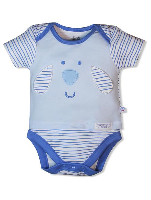 infants printed cotton romper - 21182324 - Very Small Image - 1