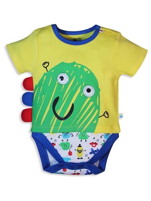 infant printed cotton romper - 21182351 - Very Small Image - 1