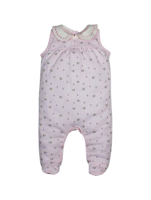 kids round neck printed romper - 21182421 - Very Small Image - 1