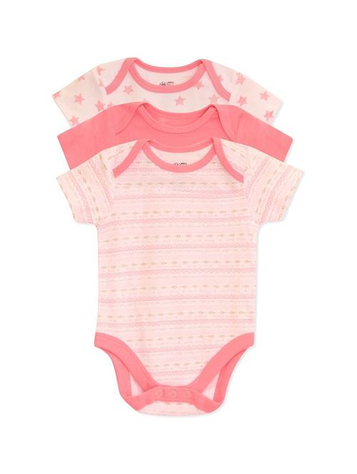 pack of 3 cotton romper  - 21182426 - Very Small Image - 1