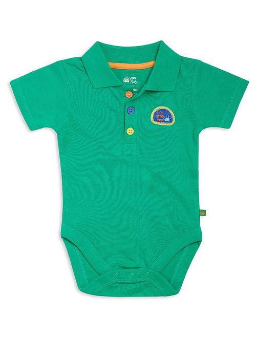 infant solid romper - 21182516 - Very Small Image - 1