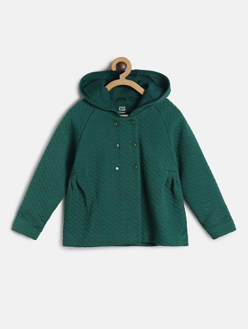 green polyester regular jacket - 21182719 - Very Small Image - 1