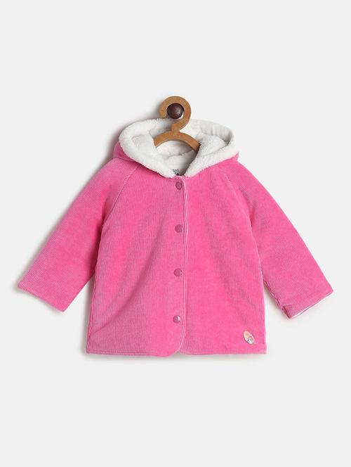 pink solids long sleeves jackets - 21182928 - Very Small Image - 1