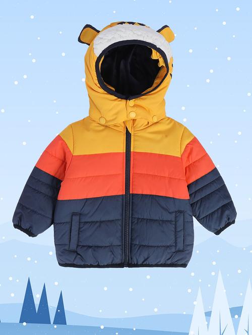 multi colored polyester regular jackets & coat - 21183263 - Very Small Image - 1