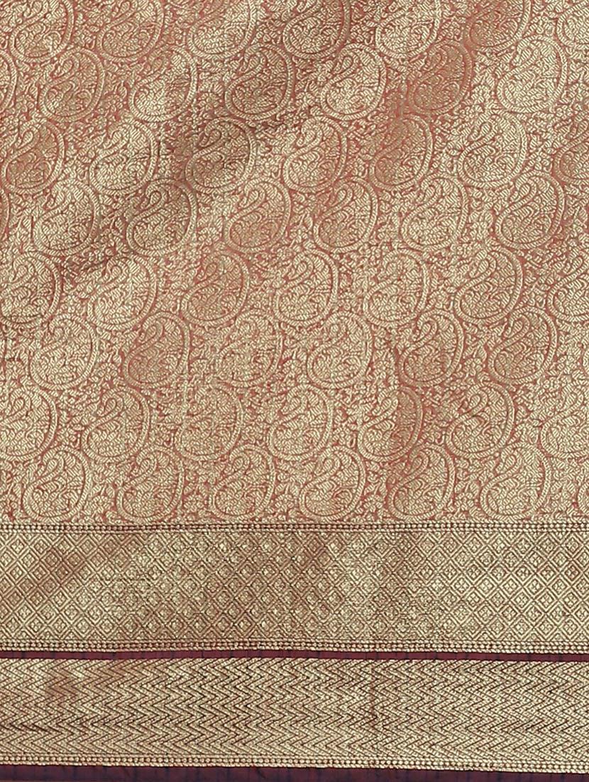 women self design bordered saree with blouse - 21185674 - Zoom Image - 5