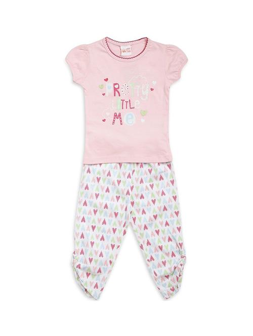 kids printed full length twin set - 21186783 - Very Small Image - 1