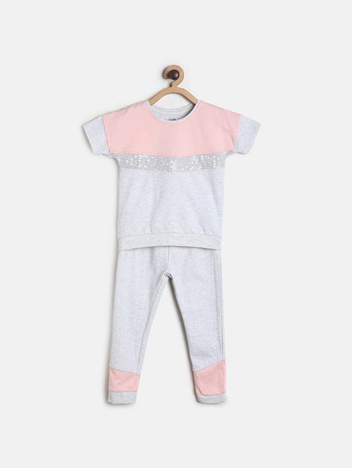 kids solid with work full length sets - 21187076 - Very Small Image - 1