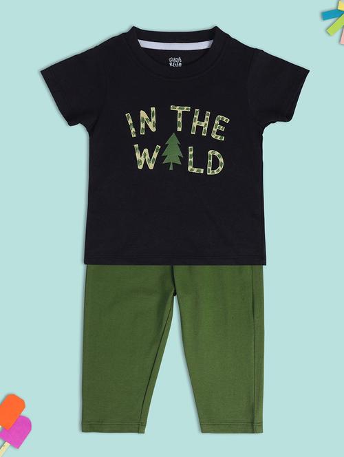 black cotton full length set - 21187940 - Very Small Image - 1