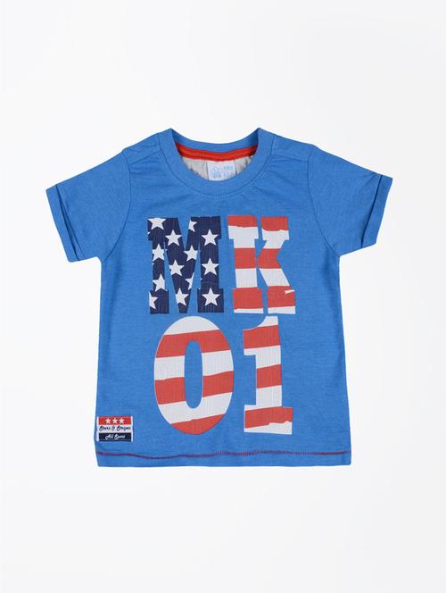 kids round neck printed t-shirt - 21188620 - Very Small Image - 1