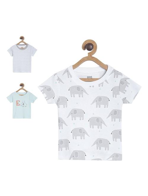 pack of 3 multi colored t-shirt - 21188858 - Very Small Image - 1