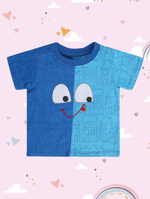 boy's round neck printed t-shirt - 21190013 - Very Small Image - 1