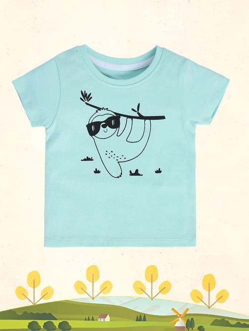 boy's round neck printed t-shirt - 21190065 - Very Small Image - 1