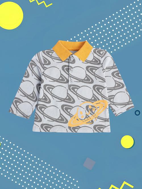 boy's long sleeve polo t-shirt - 21190085 - Very Small Image - 1