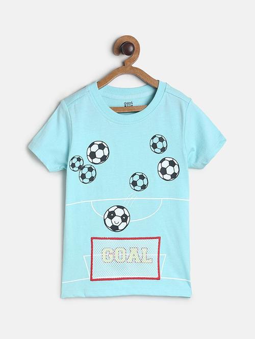 boy's round neck printed t-shirt - 21190102 - Very Small Image - 1