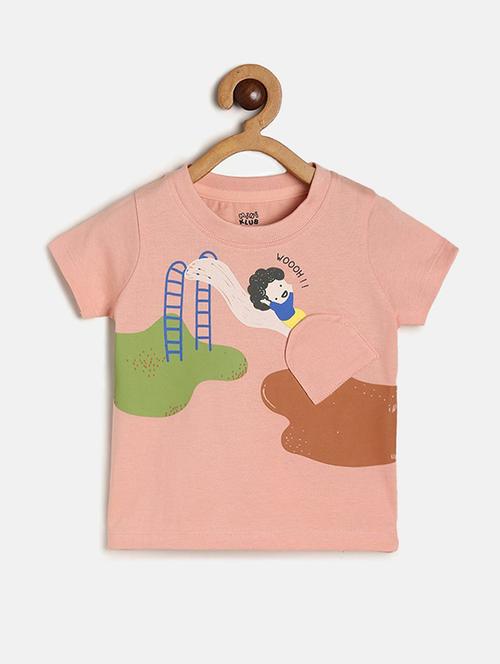 boy's round neck printed t-shirt - 21190133 - Very Small Image - 1