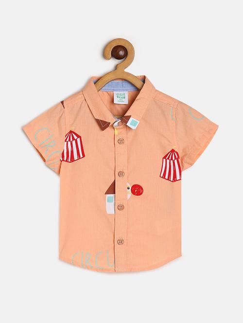 boy's short sleeve printed shirt - 21190137 - Very Small Image - 1