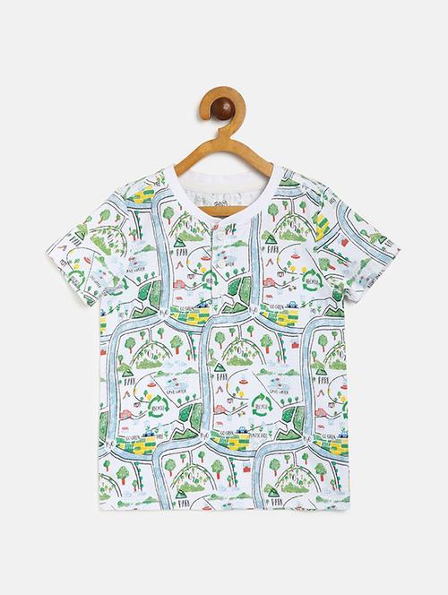 kids round neck cotton t-shirt - 21190429 - Very Small Image - 1