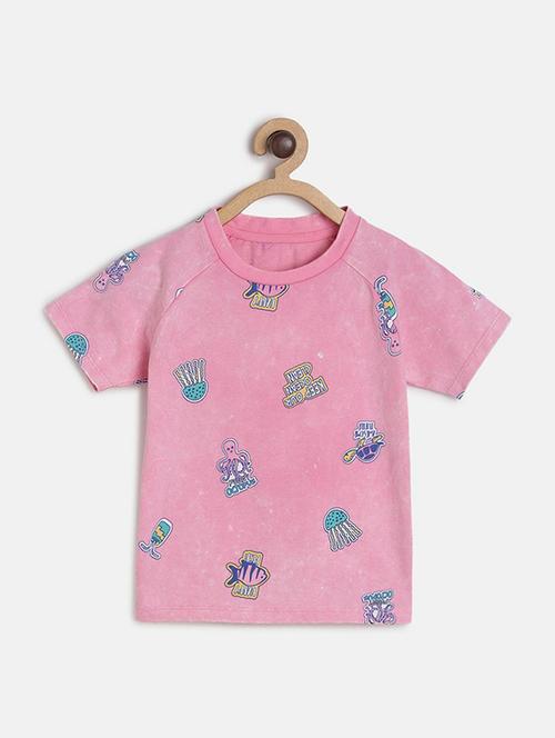 kids round neck cotton t-shirt - 21190432 - Very Small Image - 1
