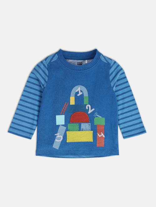 kids round neck cotton t-shirt - 21190448 - Very Small Image - 1