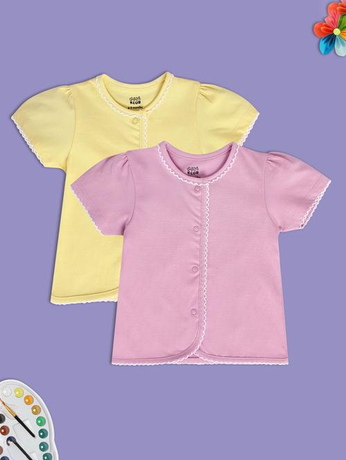 pack of 2 multi colored regular tee - 21191172 - Very Small Image - 1